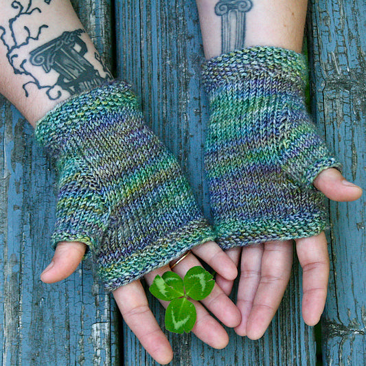 One Skein Fingerless Mitts Pattern